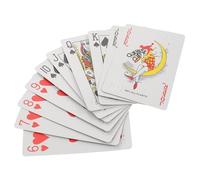 OUNONA Braille Playing Cards for Blind Adults and Tactile Game Deck for Learning Braille and Enjoying Diverse Card Games for Visually Impaired Individuals