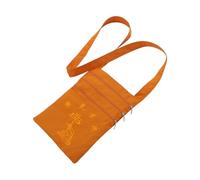 OUNONA Buddhist Monk Crossbody Sling Bag Small Cloth Organizer Pouch for Pilgrimage Daily Use Stylish Unisex Prayer Storage Container