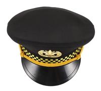 OUNONA Captain Yacht Sailors Hat Cap for Men Women for Halloween Stage Shows and Themed Parties Comfortable Fit for Various Head