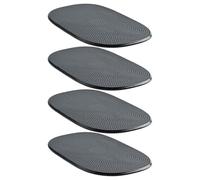 OUNONA Car Dashboard Mat for Automotive Dashboard Organizing and Car Interiors 4pcs Non-slip Heat Resistant Pu Multifunctional Silicone Wripper for Phone and Keys