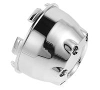 OUNONA Car Tire Valve Stem Cap and Automotive Wheel Nut Cover in Silver Plastic, Featuring Secure Fit and Dustproof Design, for DIY Vehicle Appearance and Atv Use