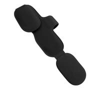 OUNONA Car Visor Eyeglasses Holder Clip PU Leather Sunglasses Organizer for Dashboard Storage Secure Fit for Sunglasses Rough Roads Easy Access Car Eyewear Clip Black