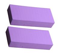 OUNONA Car Wash Sponge 2pcs Set, Absorbent PVA Cleaning Sponges for Auto Glass and Body, Purple Multifunctional Car Washing Tool for Vehicle Care and Detailing