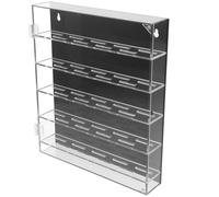 OUNONA Challenge Coin Display Case Protection Badge and or Acrylic with Visibility Sl lack Design Medal Collection Office or Display Area Storage
