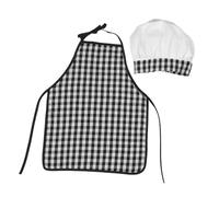 OUNONA Chef Costume for Months Boys Includes Apron and Hat Gender-neutral Cooking Aprons for Baking Newborn Photography Outfit for Creative Role Play and Photoshoots
