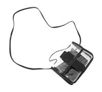 OUNONA Clear Crossbody Bag Transparent Wallet for Women Stylish Stadium Concert Bag for Shopping Travel and Daily Essentials Easy Open Buckle Design Black