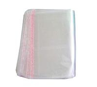 OUNONA Clear Plastic Bags Peel Seal Display Packaging Bag 25 x 40cm - 100Pcs