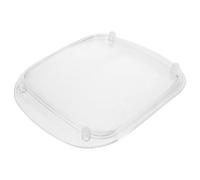 OUNONA Clear Plastic Coin Tray 21X17X1.6Cm Small Bill Holder and Change Tray for Restaurants and Coin Organizer for Diners and Cashiers
