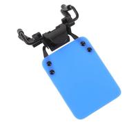 OUNONA Clip on Eye Patch for Training and Competition, Lightweight Abs Material with Adjustable Position Changes, Blue Protective Glasses Patch for Competitive Shooters Indoors