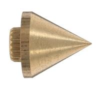 OUNONA Copper Demonstrations Classroom in and Principles Motion Plumb Cone Physics Experiment Tool for Teaching, Portable Flat Throw Weight Demonstrating Middle School