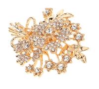 OUNONA Crystal Bead Money Tree Brooch Pin for Women Elegant Rhinestone Accessory Sturdy Luxury Charm Symbolizing Wealth and Prosperity Versatile Scarf and Wedding Decoration