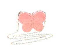OUNONA Cute Butterfly Mini Crossbody Bag for Stylish Chain Strap Sweet Colorful Shoulder Purse for Wallet for Little Essentials and Treasures