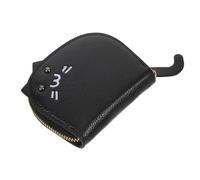 OUNONA Cute Cat Changes Bag Compact Pu Leather Coin Pouch with Multiple Compartments Secure Card Holding Stylish Travel Accessory for Daily Commutes