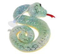 OUNONA Cute Snake Plush Year Snake Mascot Realistic Soft Stuffed Animal for Festive Celebrations Themed Parties and Home Decor Symbol of Wisdom and Fortune