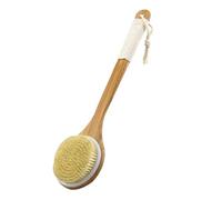 OUNONA Deep Cleanse Back Scrubber Soft Bristle Bath Brush Long Handle for Men Women