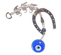 OUNONA Devil Eye Pendant for Garden Decor Evil Eye Amulet Elephant Design Turkish Wall Hanging for Home Decoration