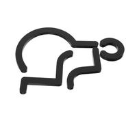 OUNONA Disabled Wheelchair Sign Restroom Door Plaque for Public Toilets Handicap Accessibility Symbol Lightweight Portable Office Bathroom Indicator