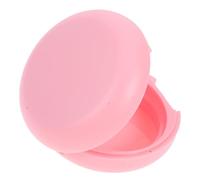 OUNONA DIY Blush Compact with Mirror Portable Makeup Storage Box for Highlighter Contour and Blush Elegant Design for Travel and Touch Ups Versatile Empty Powder Puff Holder
