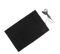 OUNONA Dog Heating Pad 9w with Adjustable Temperature PU Black | Quick Heating, Comfortable Warmth, , PET Use, Electric Blanket Style, USB Powered