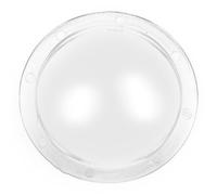 OUNONA Dome Camera Cover Outdoor Security Camera Housing Cover Shield Sun Rain Shade Clear Protective Case Acrylic Outdoor CCTV Roof for Full Protection