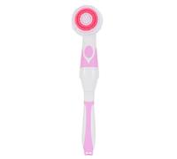 OUNONA Electric Bath Brush Rechargeable Long Handle Exfoliating Body Scrubber for Shower Bath for Deep Cleansing and Skin Texture Improvement Compatible with Any Body Wash Random Color