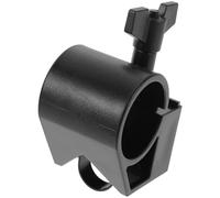 OUNONA Electric Drum Kit Accessories Featuring a Black Plastic Drum Rack Tube Clamp with Stable Material for Compatibility for Practice Sessions and Rehearsals Mounting Hardware