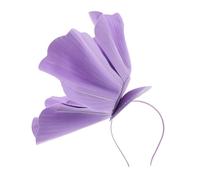 OUNONA Elegant Handmade Floral Fascinator Headband for Women Large Exaggerated Flower Design Tea Party Hair Accessory Wedding and Carnival Headdress Fashion Statement