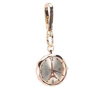 OUNONA Elegant Nurse Pocket Watch with Arabic Numerals, Clip-on Design, Multi-Function Key Chain, Glass and Alloy Material, for Occasions and Outdoor Use