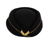 OUNONA Elegant Stewardess Hat for Women Stylish Cosplay Accessory for Halloween Parties and Events Design with Practical Aesthetics Versatile Cap for Dancing and Celebrations