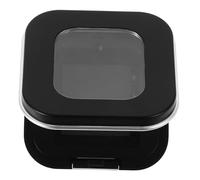 OUNONA Empty Eye Shadow Container Travel Powder Box 5Cm Square Secure Storage Mix Color Cosmetic Case for Female On-The-Go Makeup Touch-Ups