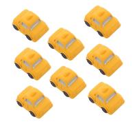 OUNONA Enhance Your Space 8pcs Miniature Taxi Models Toy Car for Boys and Girls Diy Decor for Home