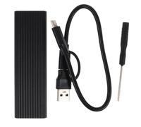 OUNONA External Solid State Drive Case Easy to Use SSD External Drive Case USB C 3.1 Gen 2 Nvme SSD Enclosure with Aluminum Alloy Shell and Type-c USB Interface for Portable Storage