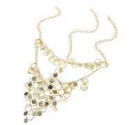 OUNONA Face Chain with Tassels and Coins Elegant for Halloween and Themed Parties Versatile Belly Dancer Accessory Comfortable Fit for Effortless Styling