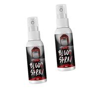 OUNONA Fake Blood Spray 2pcs 30ml Artificial Plasma Liquid Blood for Halloween Cosplay Party Special Effects Makeup Washable