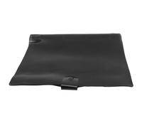 OUNONA Flexible Page Management A4 PVC Loose Leaf Binder with Snap Button Closure Black Soft Cover for School and Office Planning