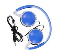 OUNONA Foldable Headphone Stereo Wired Headset Over-ear Earphone for Travel School with Clear Sound and Comfortable Headband Suitable for Airplane and Tablet Use