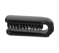 OUNONA Folding Brush Portable Beard Styling Tool Travel Friendly Hair Brush for and Goatee Gentle Boar Bristle Design for and Shine