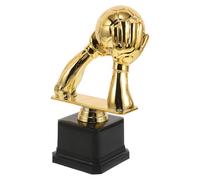 OUNONA Football Goalkeeper Trophy Featuring Glove Design, Durable Plastic Material, Suitable for Adult Soccer Tournaments and Display
