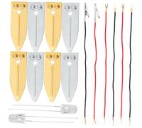 OUNONA Fruit Battery Science Experiment Kit Engaging Physics Project for Fun Family Learning Simple Circuits Electricity Kits for Stem Education Parent Interaction