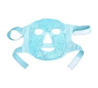 OUNONA Full Facial Gel for Hot Cold Therapy Mask for Stress Relief Eye Strain Headaches Contours for Soothing Comfort Reduces Swelling and Dark Circles