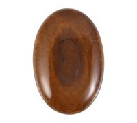 OUNONA Gemstone Massage Rocks Polished Natural Worry Stones for Relaxation Essential Oil Compatibility Home Salon Use Flat Soap Shape Design for Mindfulness