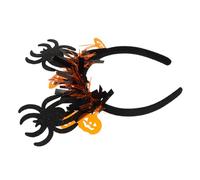 OUNONA Halloween Spider Headband with Pumpkin Design Spooky Hair Accessory for Women and Halloween Costume Cosplay Headband Party Supplies Decoration for Group Outfits
