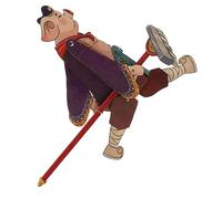 OUNONA Handmade Chinese Shadow Puppetry Kit for Educational Handicraft with Classic Journey West Characters Material DIY Puppet Theatre for Fine Motor Skills and Cultural Learning