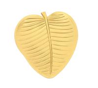 OUNONA Handmade Wooden Snack Bowl Leaf Shaped Tray with Smooth Texture Sturdy Wood Serving Platter for Jewelry Food Candle Perfume Organizer Home Table Decor