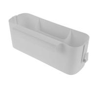 OUNONA Hanging Bedside Organizer Basket Can Be Placed on Desktop Or Hung Bed Storage Box with 2 Detachable Hooks Suitable for Motor Homes and Dormitory Bedside Storage