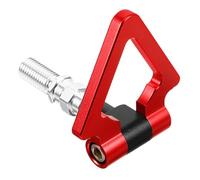 OUNONA Heavy Duty Aluminum Alloy Tow Hook Screw Racing Towing Hook for Trucks and Cars Fit Red