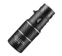 OUNONA High Definition Single-tube Plastic Design Monocular Telescope 16x52 Travel Viewing Scope with Night Vision High Magnification for Hiking and Climbing