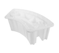 OUNONA Hollow Brick Cement Mold: Plastic Reusable Concrete Mold for Rural Water Well Wall and Manhole, 20.7x9.1x7.5 Inch Building Form for DIY Construction
