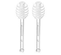 OUNONA Honey Stirring Stick Set 2Pcs Reusable Reusable Reusable Reusable Reusable Reusable Reusable Honey Dipper for Tea Coffee and Maple Syrup Easy to Clean Kitchen Tool