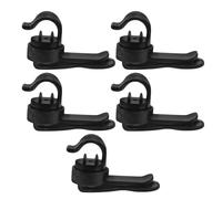 OUNONA Hydration Tube Clip for Backpack, 5pcs Magnetic Tube Holder with Singlehanded Operation, ABS Wear Resistant Holder for Hiking and Outdoor